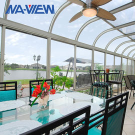 ประเทศจีน เพิ่ม Four Season Porch เพิ่ม Sunroom Modern Laminating Glass Roof โรงงาน
