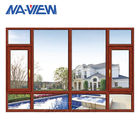 มณฑลกวางตุ้ง NAVIEW โรงงานหน้าต่างอลูมิเนียมรายละเอียดการออกแบบโลหะผสมใหม่ ผู้ผลิต