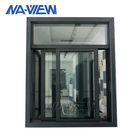 Guangdong NAVIEW ภาพดีไซน์ใหม่หน้าต่างบานเลื่อนกระจกอลูมิเนียมคู่ราคาถูก ผู้ผลิต