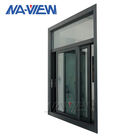 ห้องนอนกวางตุ้ง NAVIEW Tinted Price Design ประตูหน้าต่างอลูมิเนียมบานเลื่อนสีดำ ผู้ผลิต