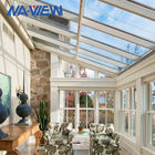 เพิ่ม Four Season Porch เพิ่ม Sunroom Modern Laminating Glass Roof ผู้ผลิต