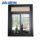 Guangdong NAVIEW หน้าต่างบานเลื่อนอลูมิเนียมขนาดใหญ่หน้าต่างบานเลื่อนสีดำพร้อมตาข่าย ผู้ผลิต